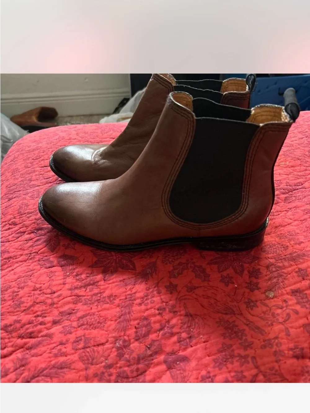 Zara Brown Chelsea Boots - Classic Leather Ankle Boots